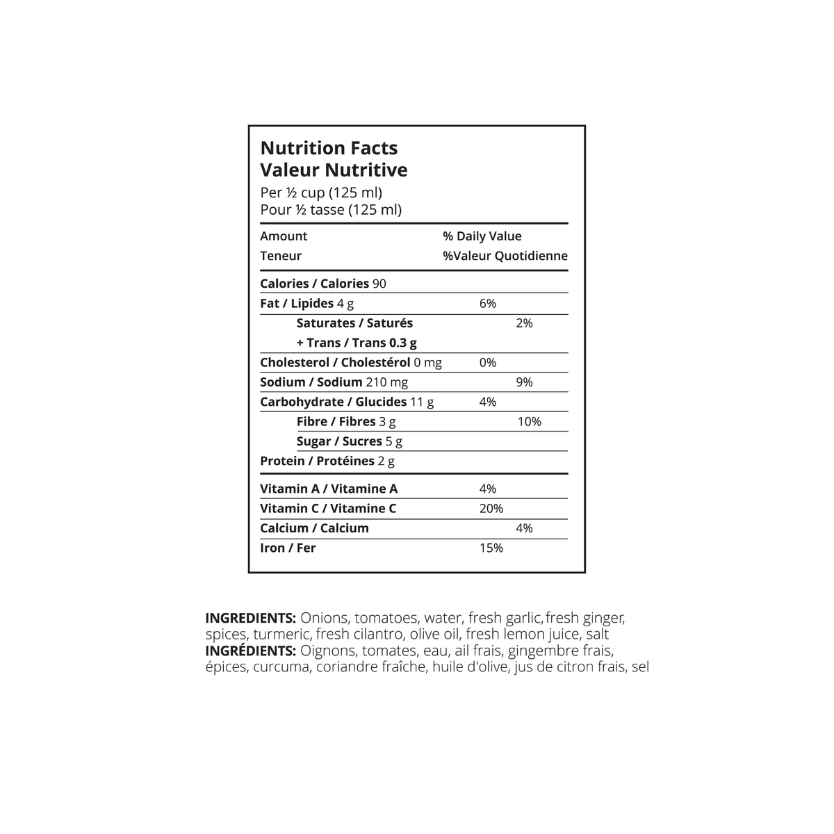 Sherni's Chicken Curry Sauce (500ml) Canadian Food Company